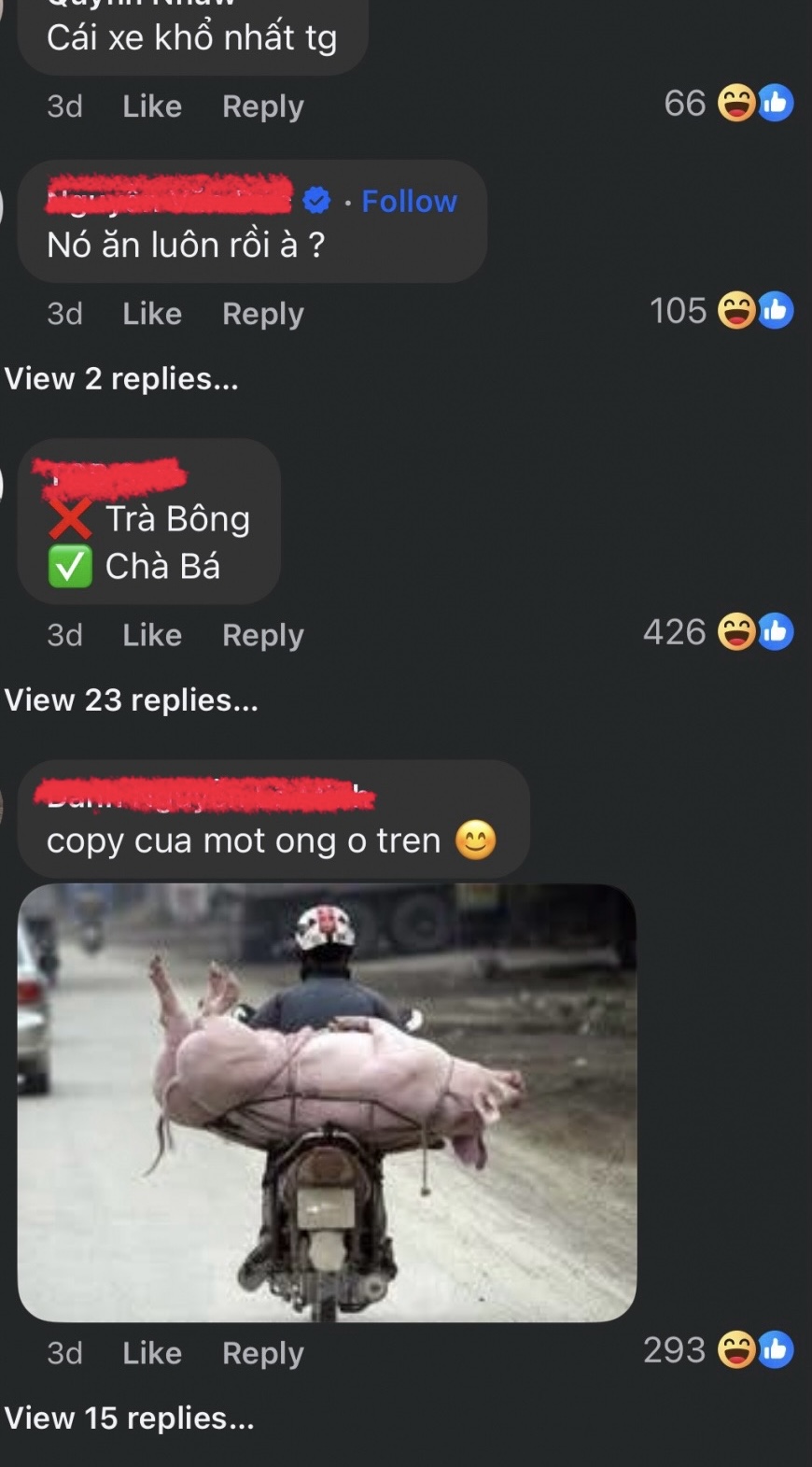 Trích những comment của một bài đăng trên mạng xã hội