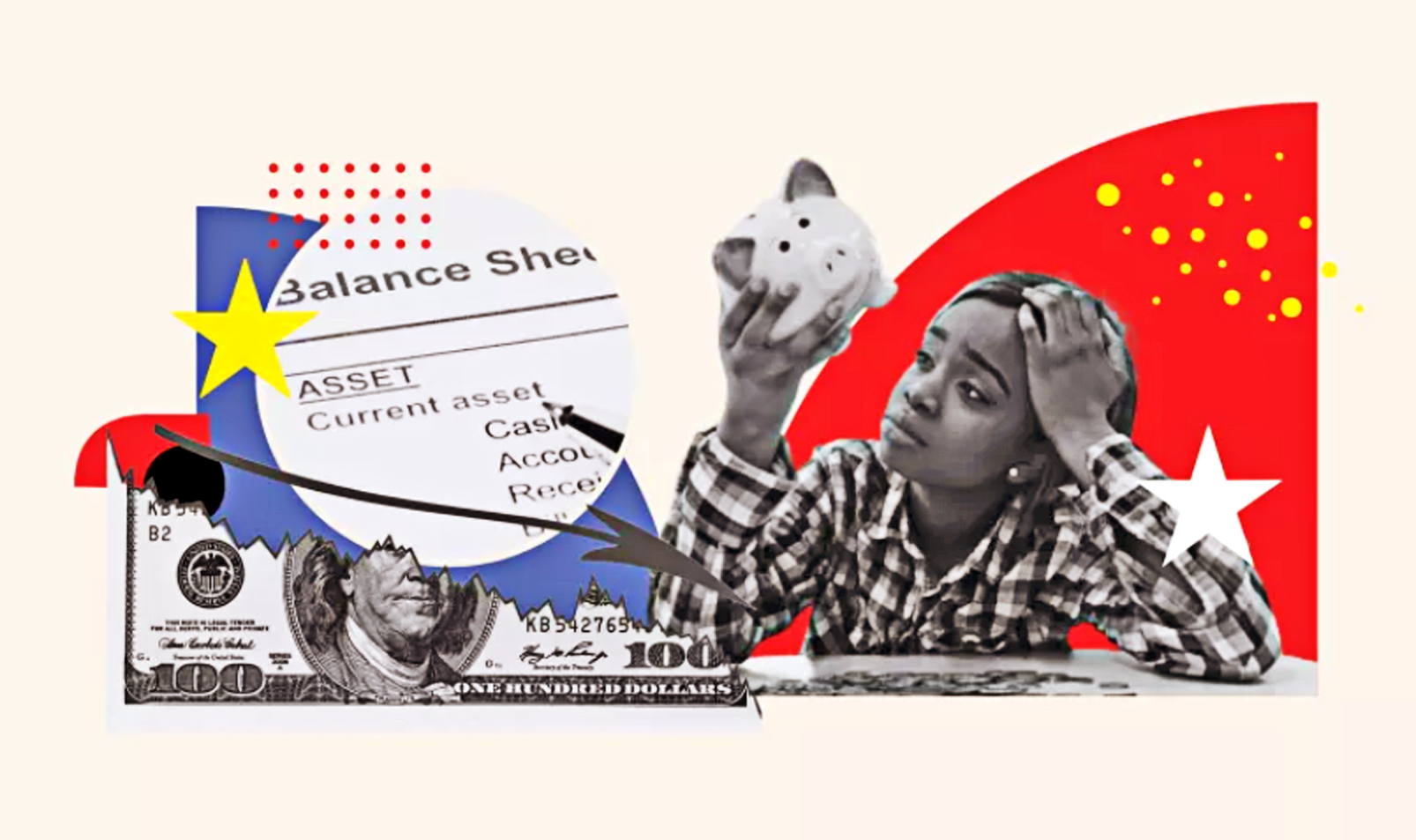 Nhiều người trẻ hiện đang đối mặt với tình trạng tiền lương không đủ chi tiêu cho cá nhân - Minh họa của Newsweek, Getty