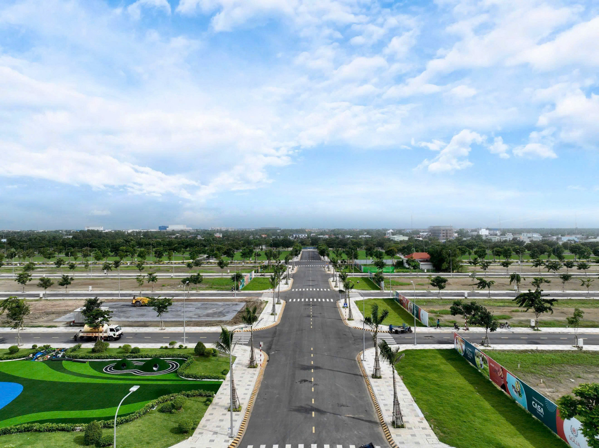 Một góc dự án The Solia