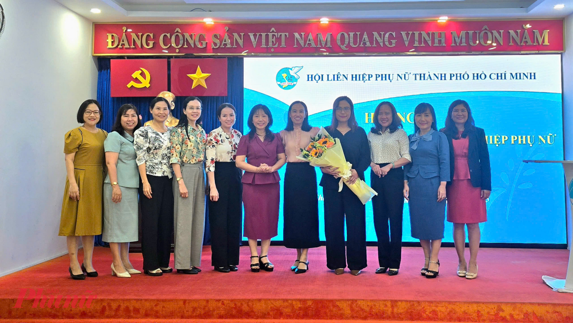 Hội LHPN TPHCM ra mắt 6 bộ phận phụ trách các nhiệm vụ của Hội LHPN TPHCM (mới)