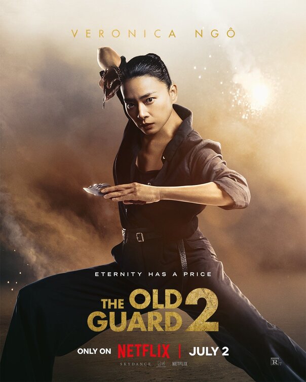 Ngô Thanh Vân tỏa sáng trong "The Old Guard 2", được báo chí quốc tế khen ngợi Poster giới thiệu vai diễn của Ngô Thanh Vân trong phim