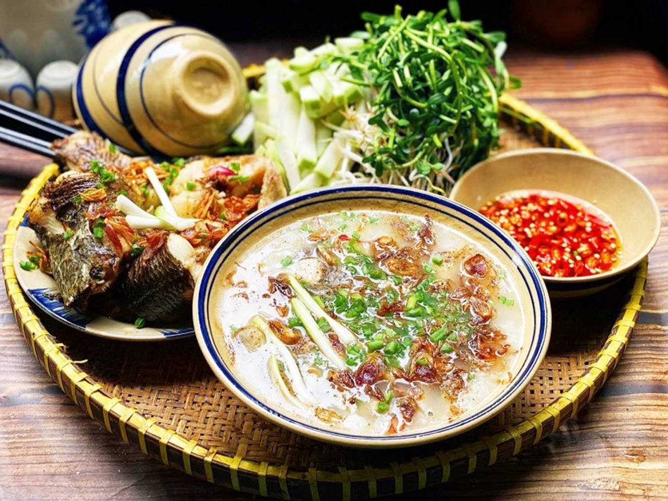 Cháo cá lóc nước cốt dừa - món ngon đậm hồn quê