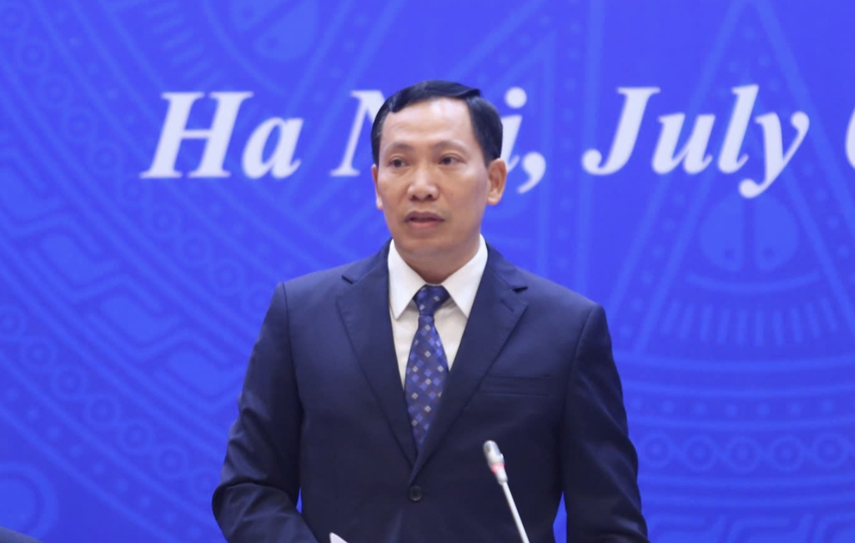 Thứ trưởng Bộ Công an Lê Văn Tuyến - Ảnh: M.C