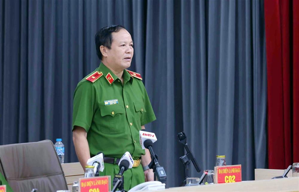 thiếu tướng Phan Mạnh Trường, Phó Cục trưởng Cục Cảnh sát điều tra tội phạm về trật tự xã hội  - Ảnh: M.C