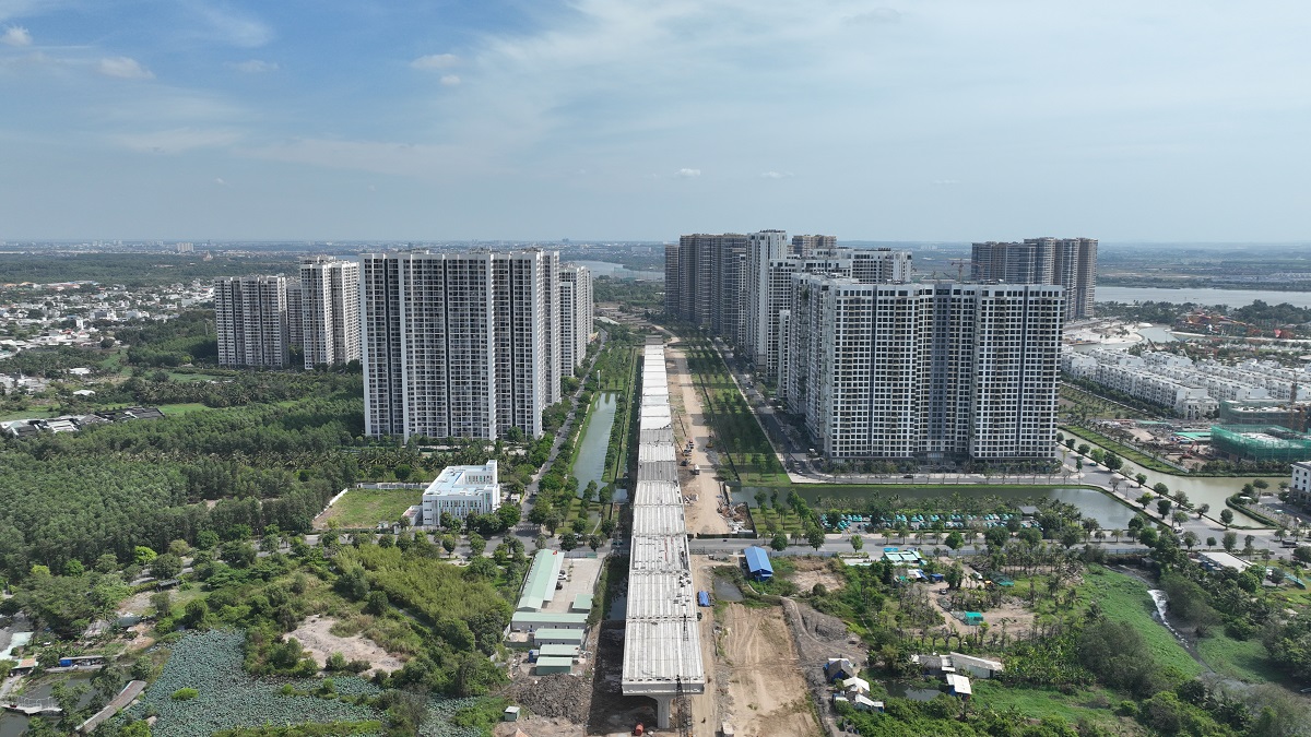Vành đai 3 xuyên tâm Vinhomes Grand Park giúp rút ngắn thời gian di chuyển tới 2 sân bay quốc tế