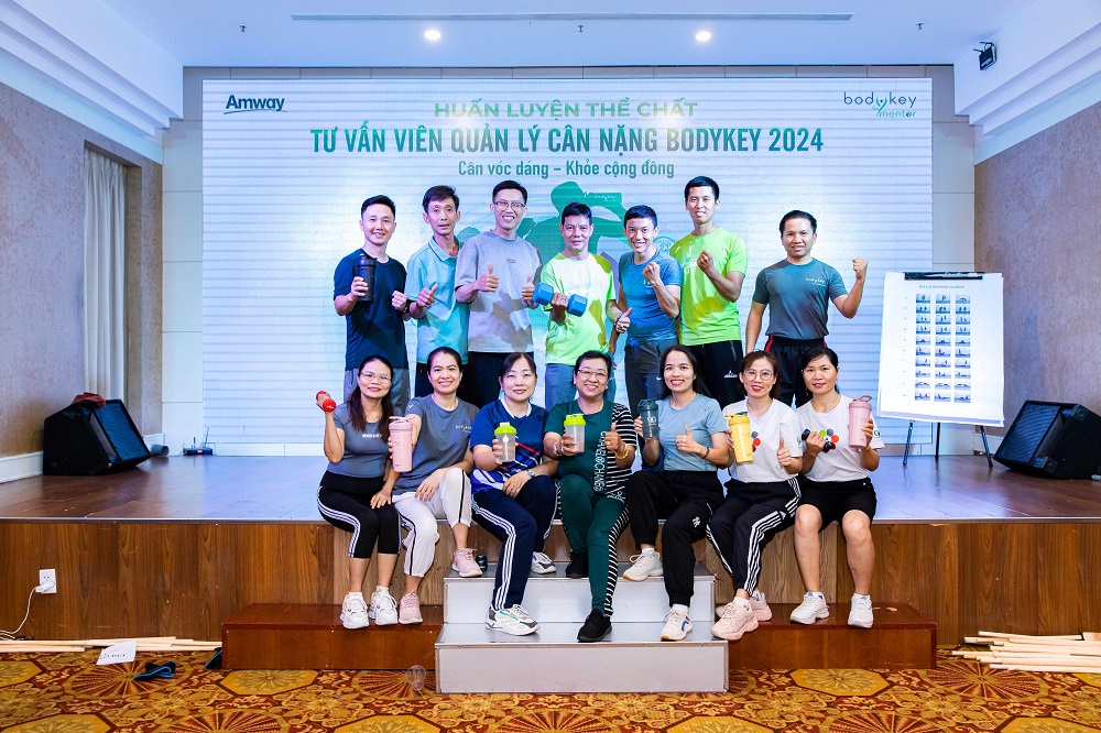 Chương trình khẳng định định hướng chiến lược của Amway trong việc xây dựng một cộng đồng khỏe mạnh và bền vững - Ảnh: Amway Việt Nam