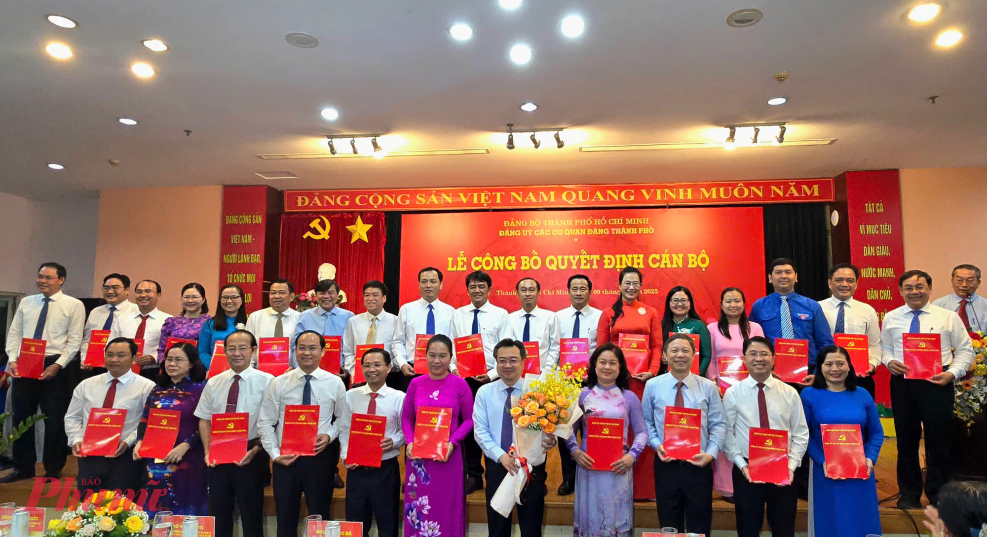 Ra mắt Đảng bộ các cơ quan Đảng TPHCM và chỉ định Ban Chấp hành Đảng bộ, Ban Thường vụ, Bí thư, Phó Bí thư, Ủy ban Kiểm tra Đảng ủy các cơ quan Đảng Thành phố nhiệm kỳ 2020 – 2025