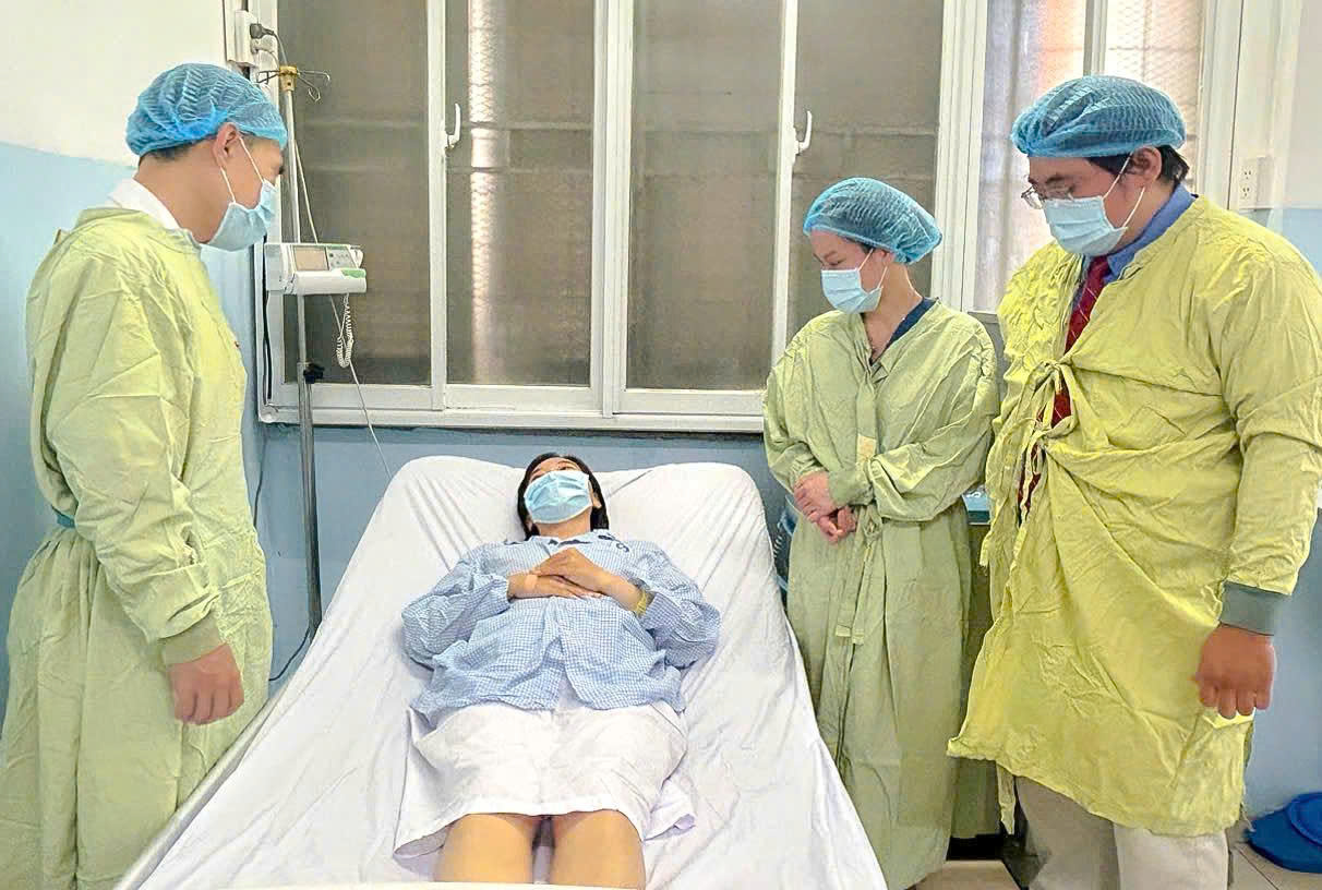 Nhờ phép màu từ chị T., chị L. đã 'sống lại lần 2, ảnh BVCC