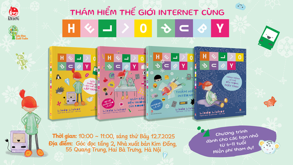 Nhiều hoạt động đọc sách, trải nghiệm dành cho các em nhỏ tại Tuần lễ Văn học Phần Lan