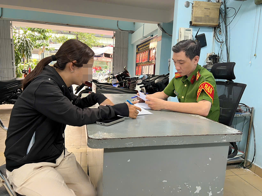 Một trường hợp bị xử lý vì báo tin giả. Ảnh tư liệu.