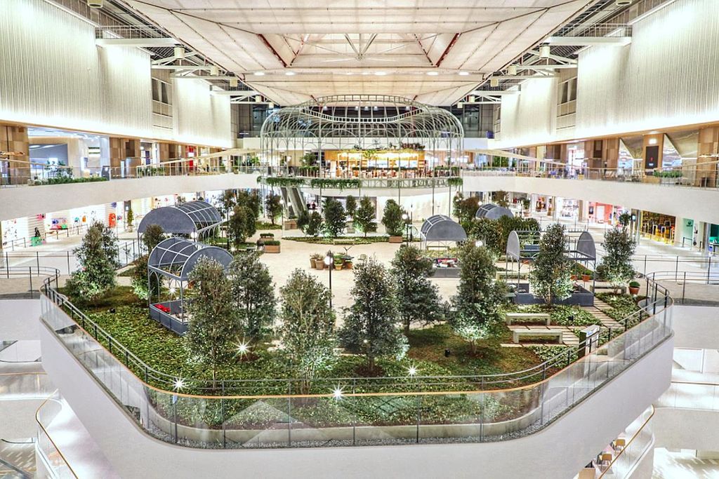 8 điểm đến trong nhà giúp “trốn nắng” ở Seoul Sound Forest- Khu vườn trong nhà tuyệtđẹp tại trun tâm văn hoá thương mại The Huyndai. Ảnh: The Huyndai Seoul