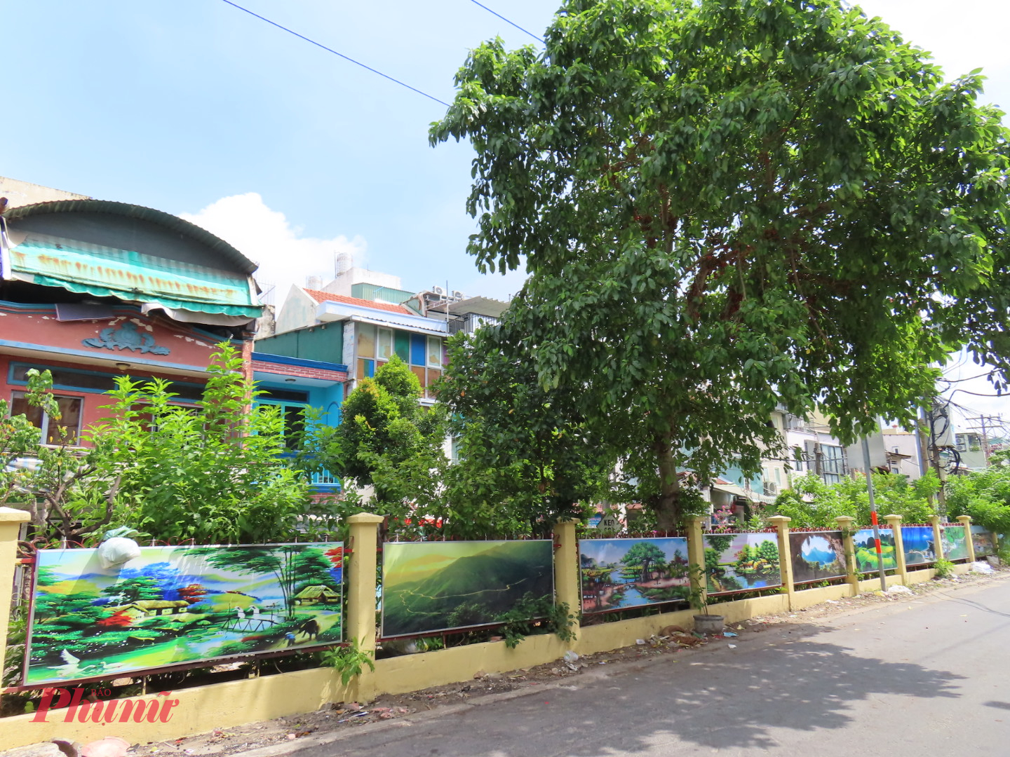 Phường Đức Nhuận: Nơi ôm trọn những địa điểm “bình yên” Con đường cạnh đường rầy xe lửa dẫn vào chùa Pháp Hoa - Ảnh: H.Nhu