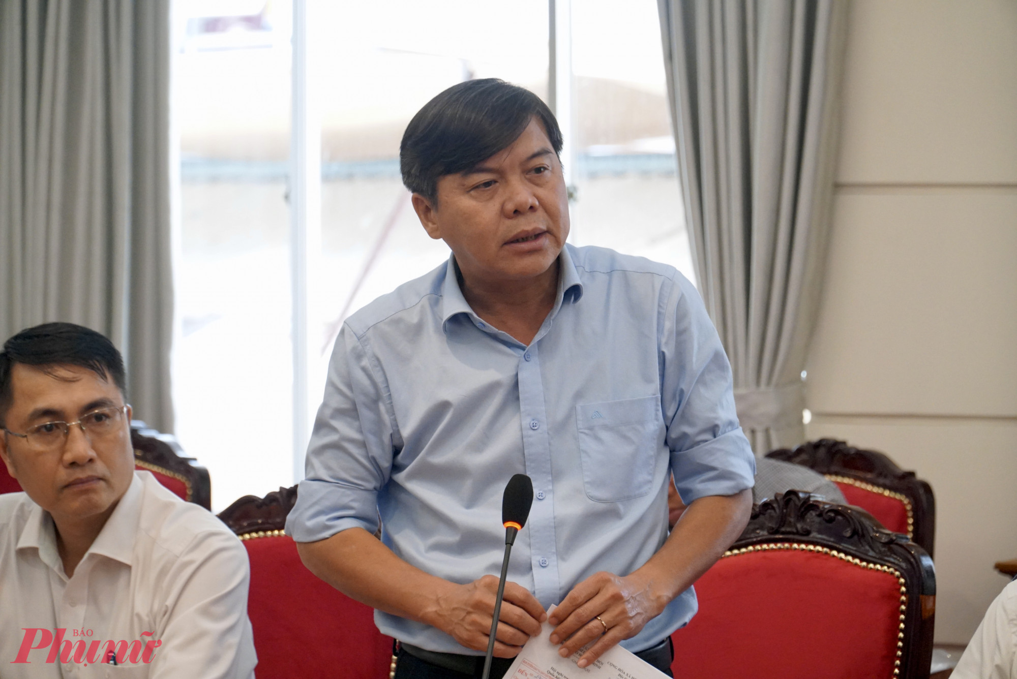 Báo chí đồng hành với Đoàn đại biểu Quốc hội TPHCM để lan tỏa tiếng nói cử tri Phó Trưởng Ban Tuyên giáo TP.HCM, ông Tăng Hữu Phong, nhấn mạnh tầm quan trọng của báo chí trong tuyên truyền chủ trương lớn của Đảng và Nhà nước - Ảnh: Thanh Tâm