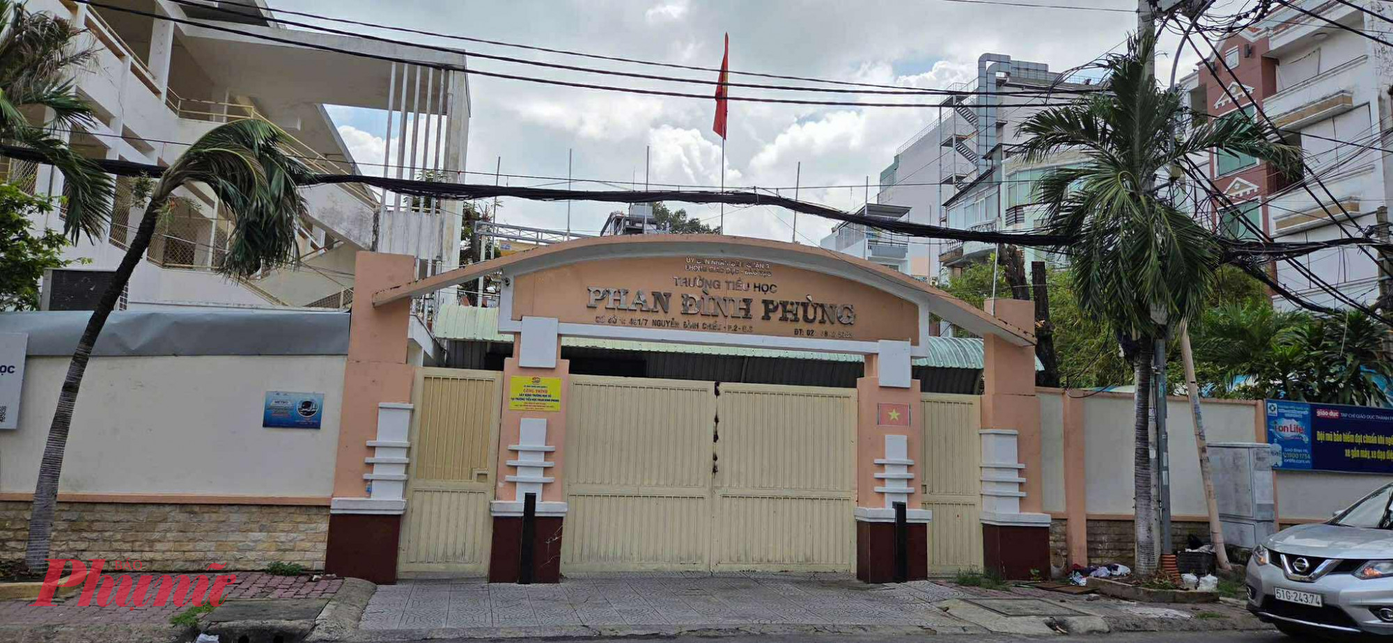 Phường Bàn Cờ - TPHCM: Ký ức “vùng lõm” giữa lòng đô thị Trường tiểu học Phan Đình Phùng, nới được sử dụng làm trạm cứu thương, tiếp tế vũ khí, lương thực