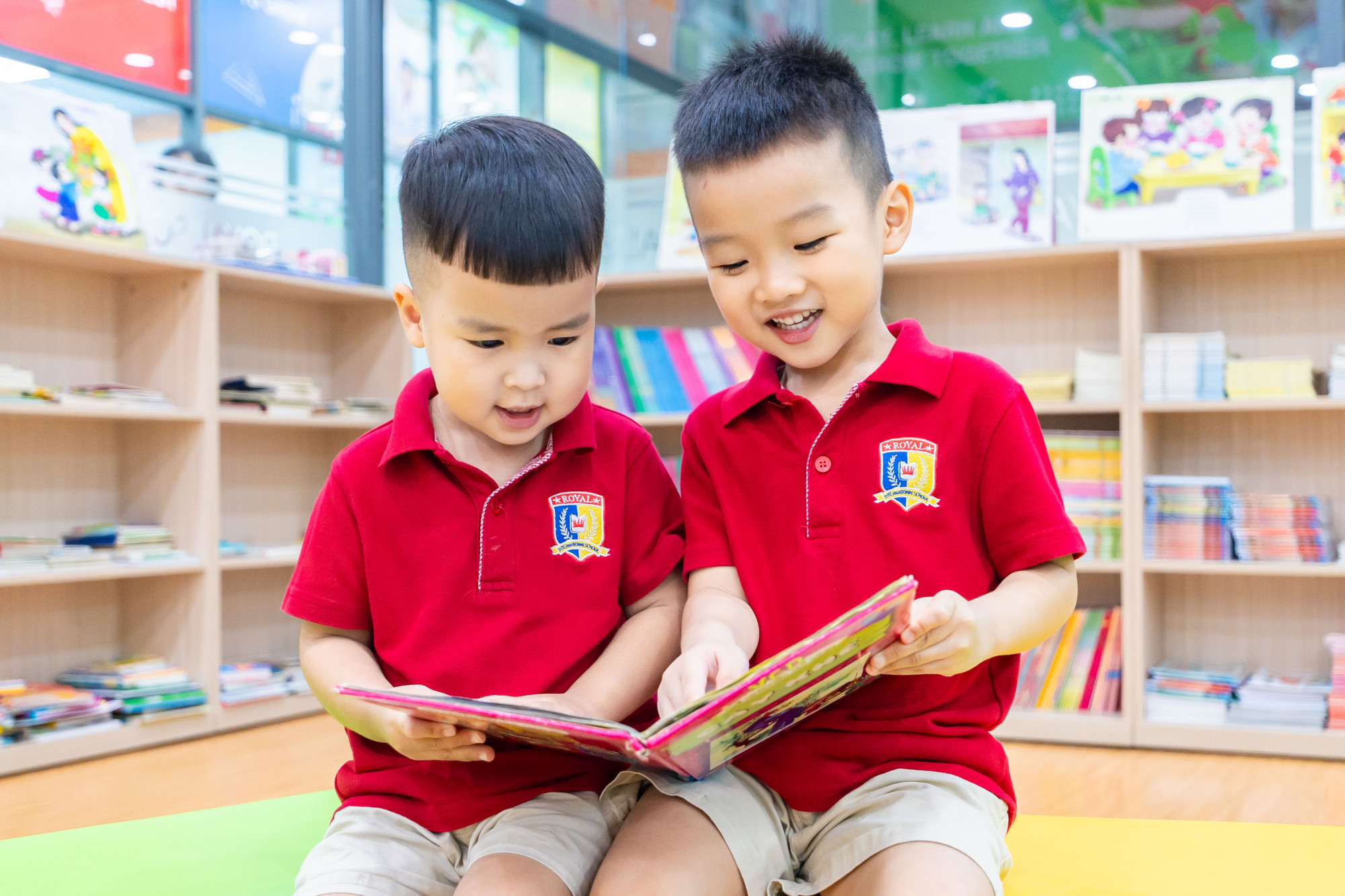 Không gian hiện đại, mới mẻ sẽ mang đến cho học sinh nhiều trải nghiệm học tập tốt - Ảnh: Royal School