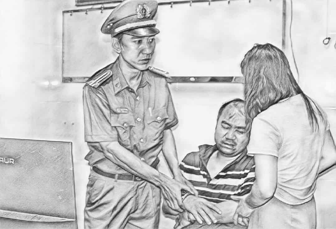 Trần Hữu Ba bị tạm giữ để phục vụ điều tra - Ảnh công an cung cấp