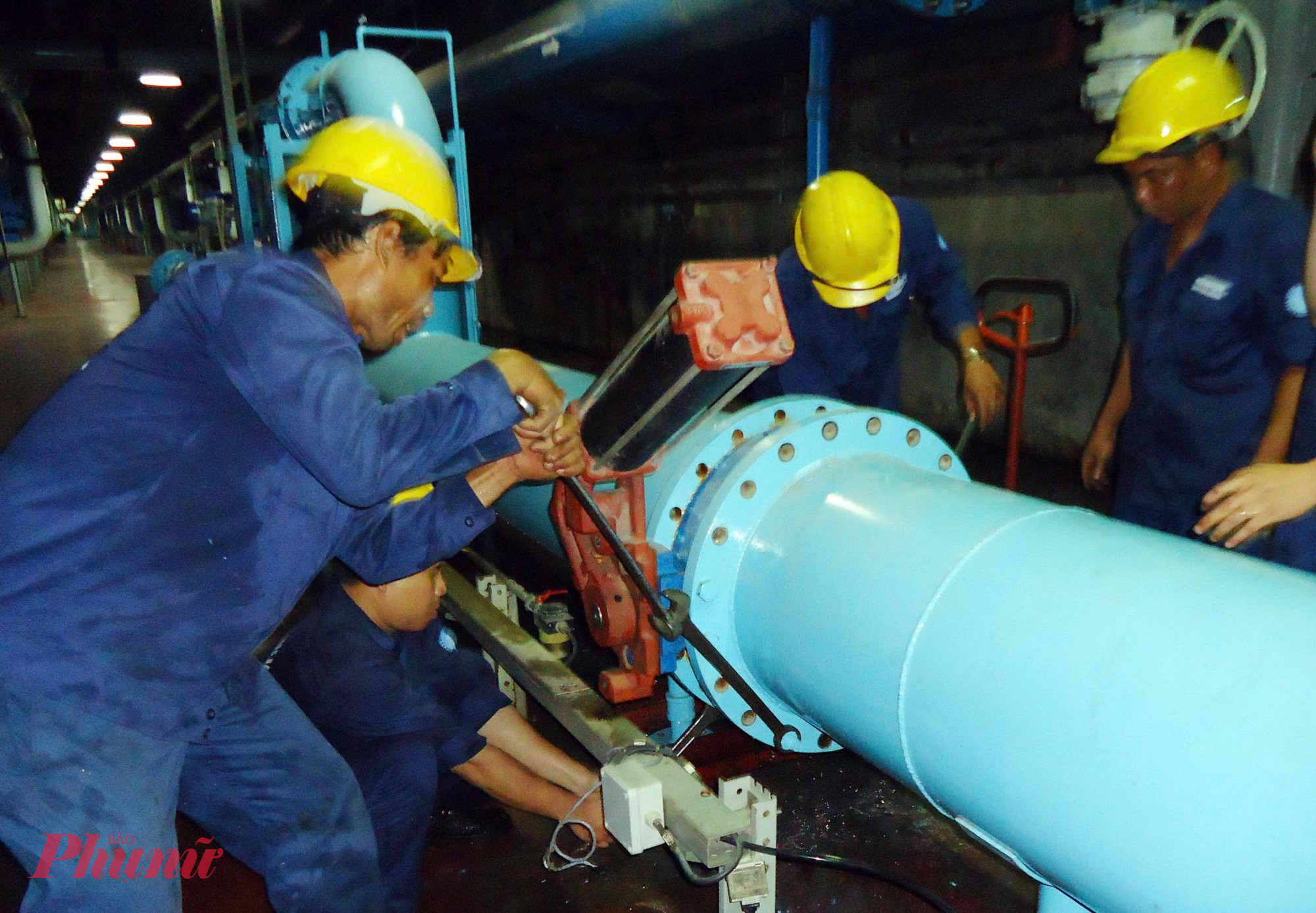 Tổng Công ty Cấp nước Sài Gòn – Trách nhiệm hữu hạn Một thành viên vừa có thông báo ngưng hoạt động trạm bơm cấp I, II tại Nhà máy nước Thủ Đức
