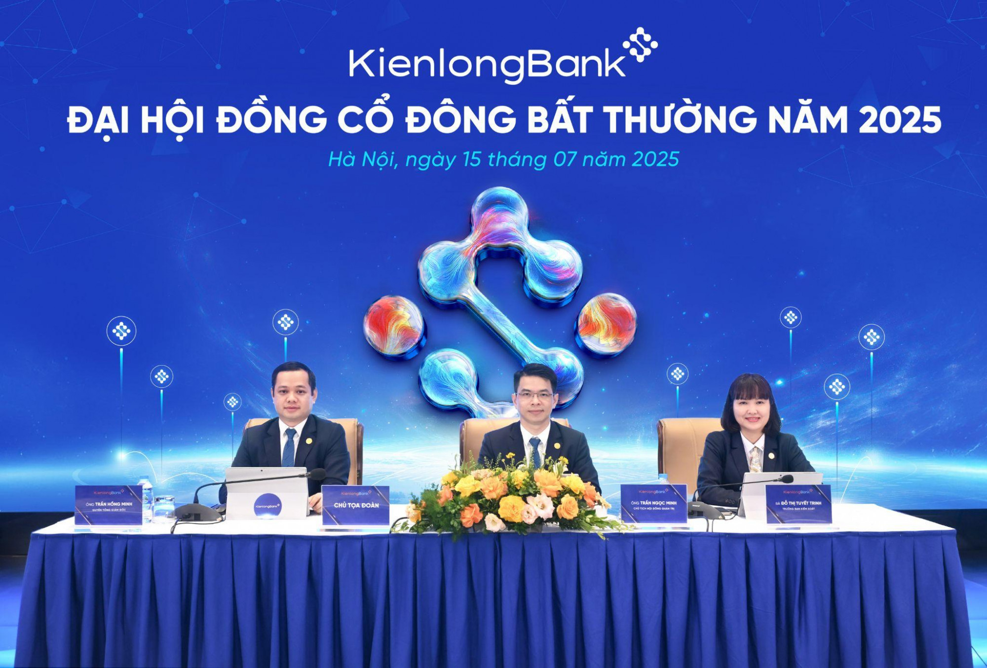 Toàn cảnh đại hội - Ảnh: KienlongBank