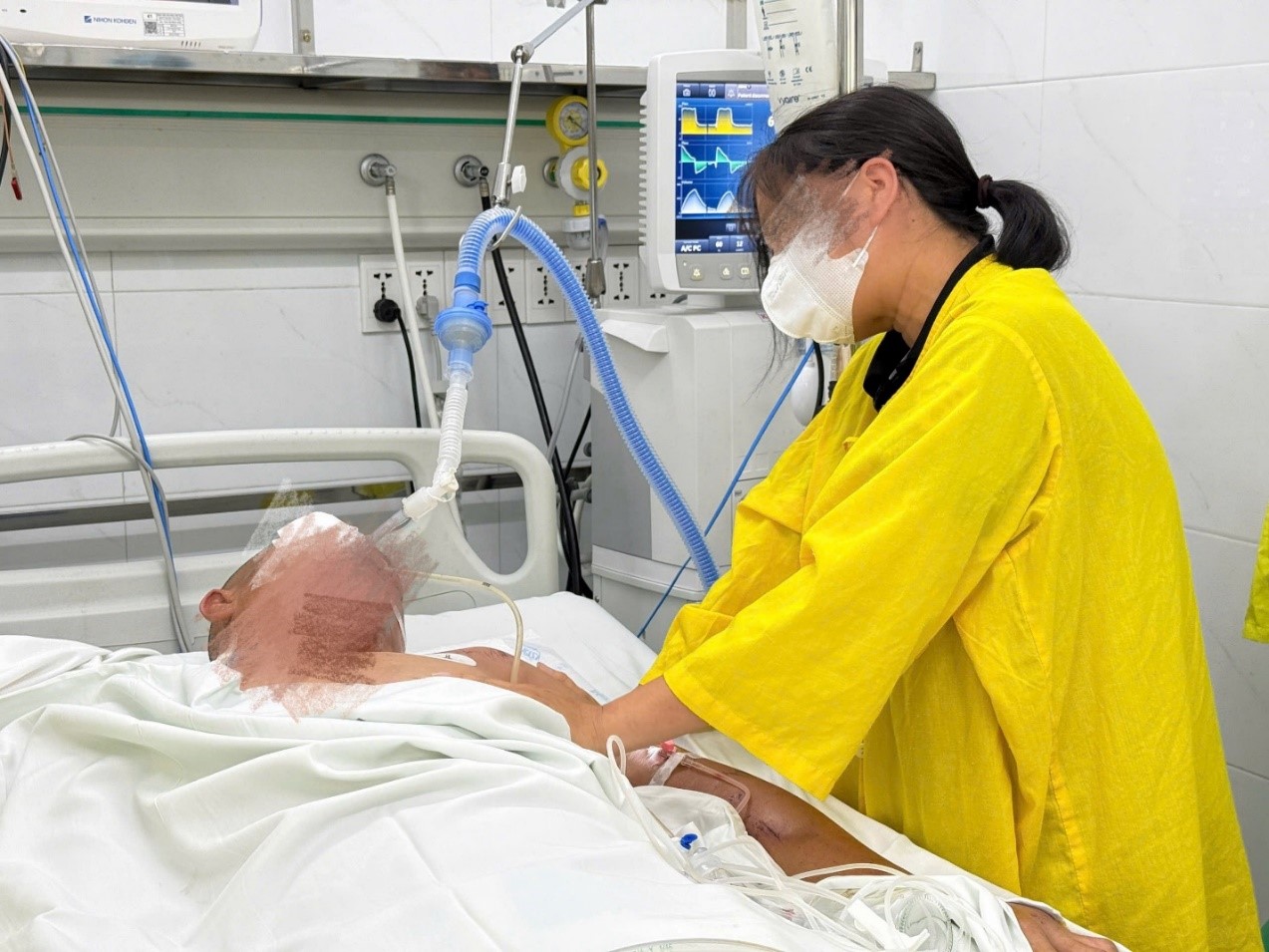 Người cha hiến tạng vào đúng ngày con trai bước vào kỳ thi tốt nghiệp THPT  - ảnh: BVCC