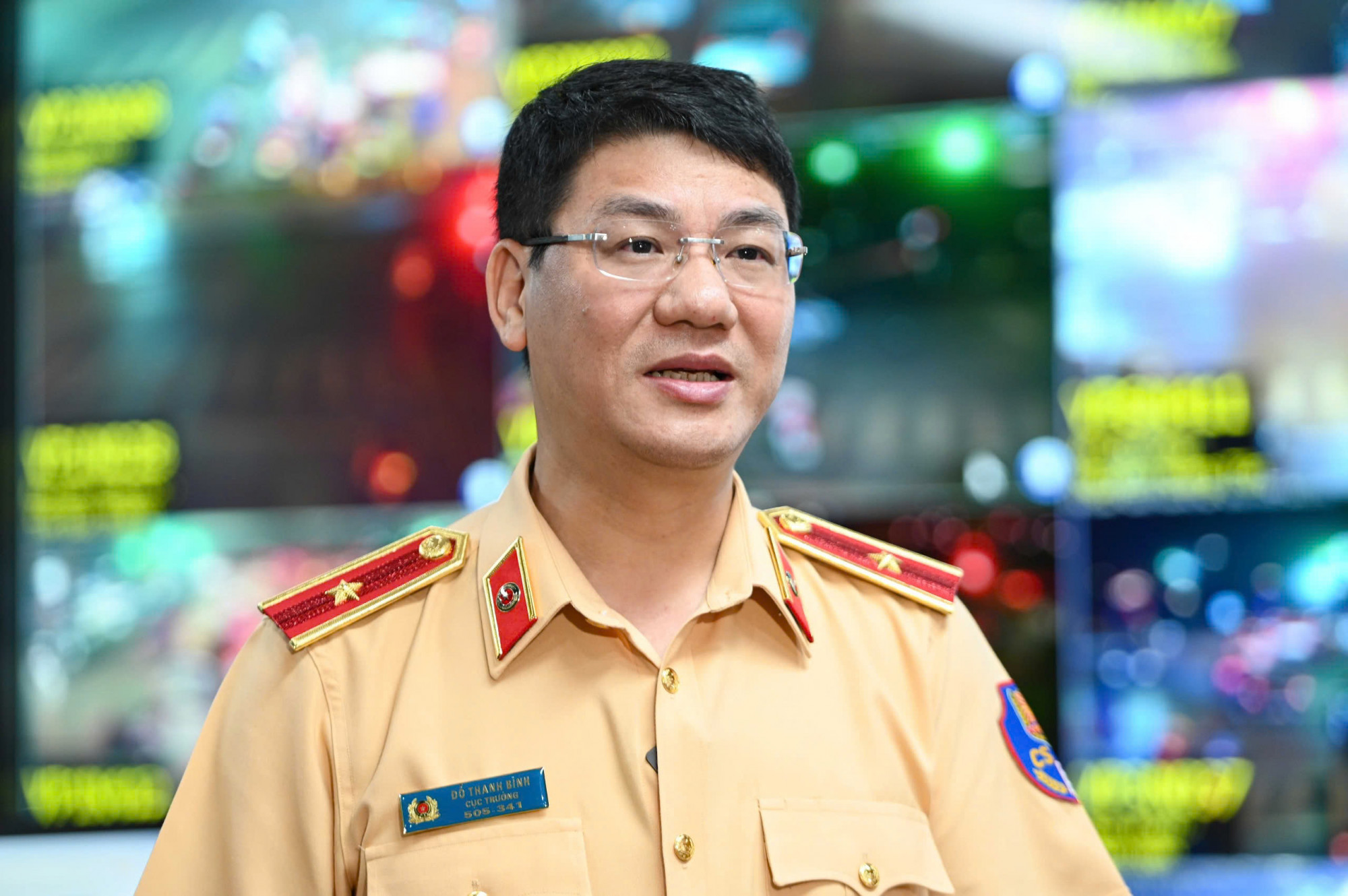 Cục trưởng Cục CSGT Đỗ Thanh Bình - Ảnh: C08