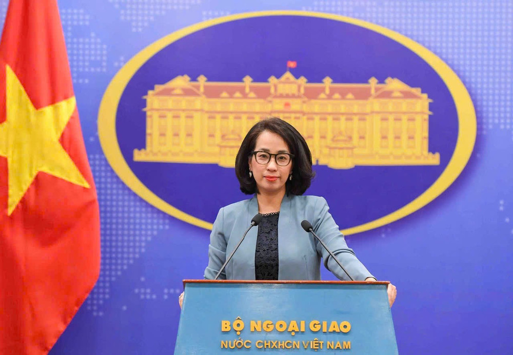 Người phát ngôn Bộ Ngoại giao Phạm Thu Hằng