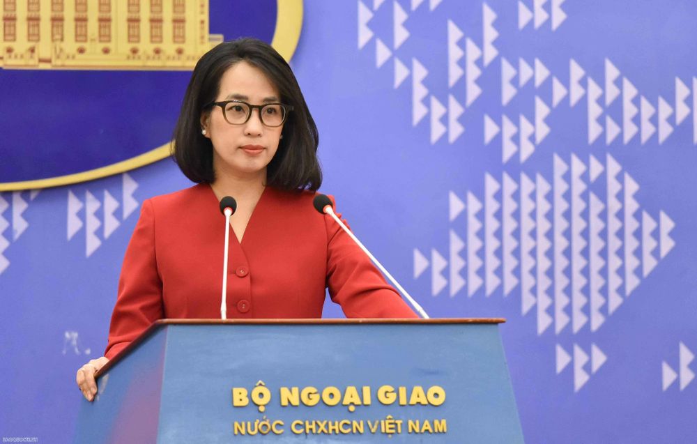 Người phát ngôn Bộ Ngoại giao Phạm Thu Hằng