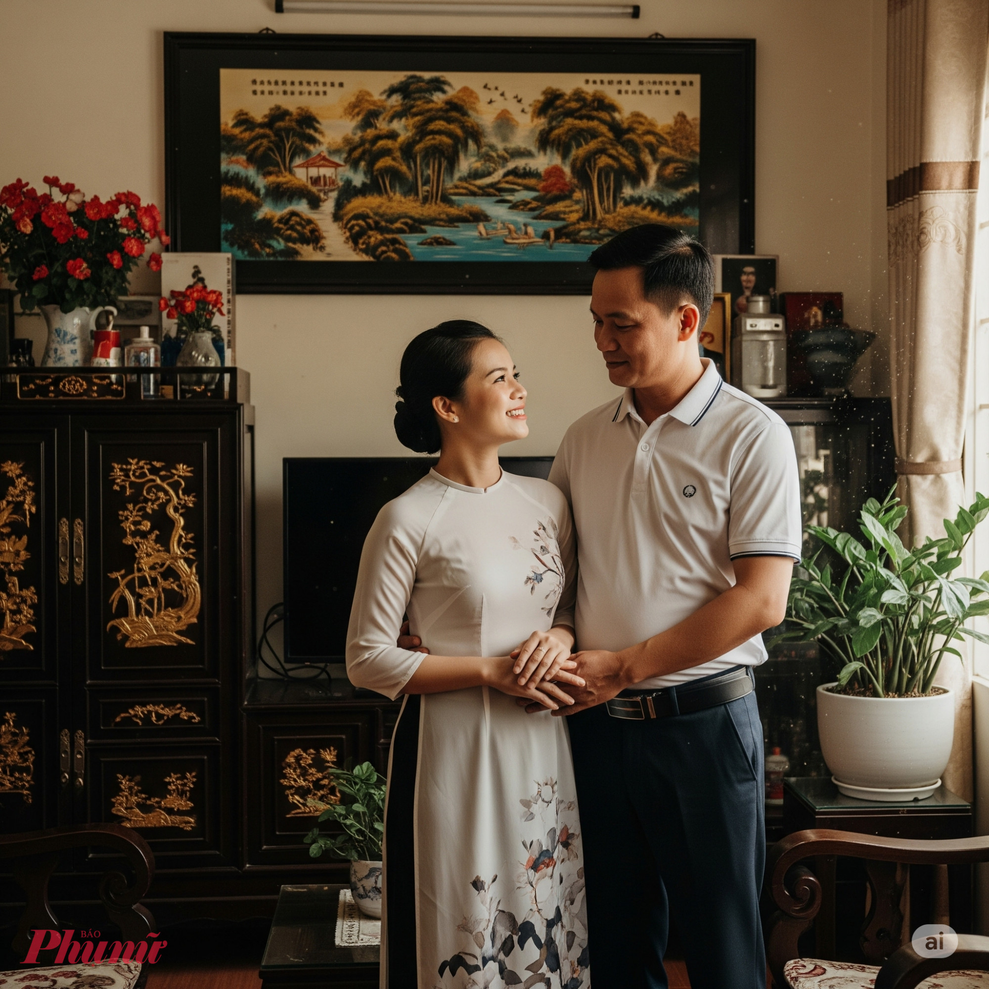 Từ con cá của "Hồng Tỷ" bàn chuyện đàn ông khát lời khen Một người vợ biết cách khen chồng không chỉ giúp mối quan hệ thêm gắn kết mà còn khiến người đàn ông cảm thấy được yêu thương, thấu hiểu - Ảnh minh họa được tạo bởi AI
