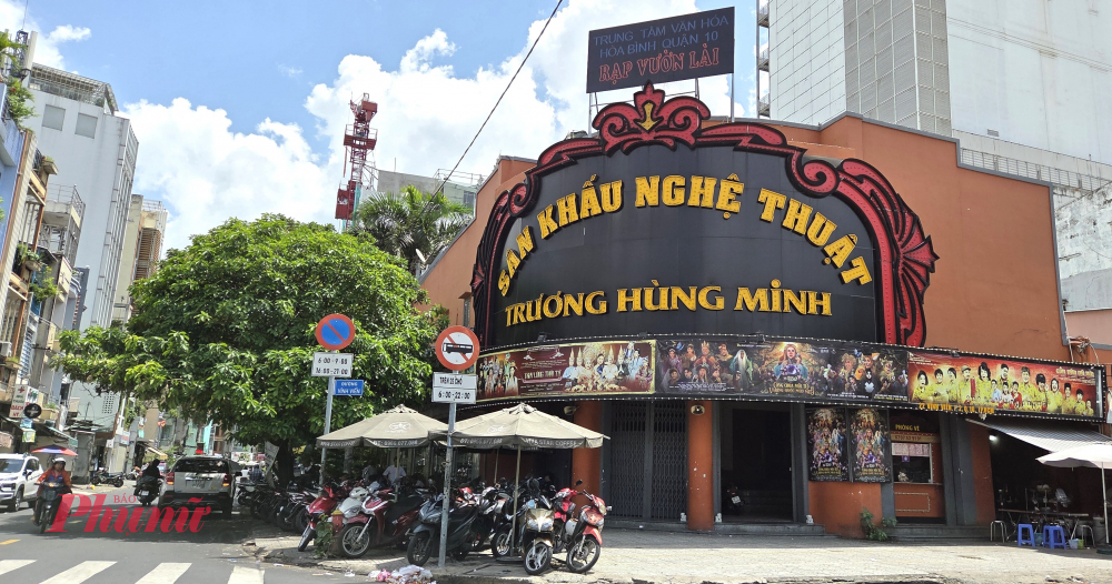 Rạp Vườn Lài nay được cải tại khang trang trở thành Sân khấu Trương Hùng Minh - Ảnh: Ngọc Tuyết