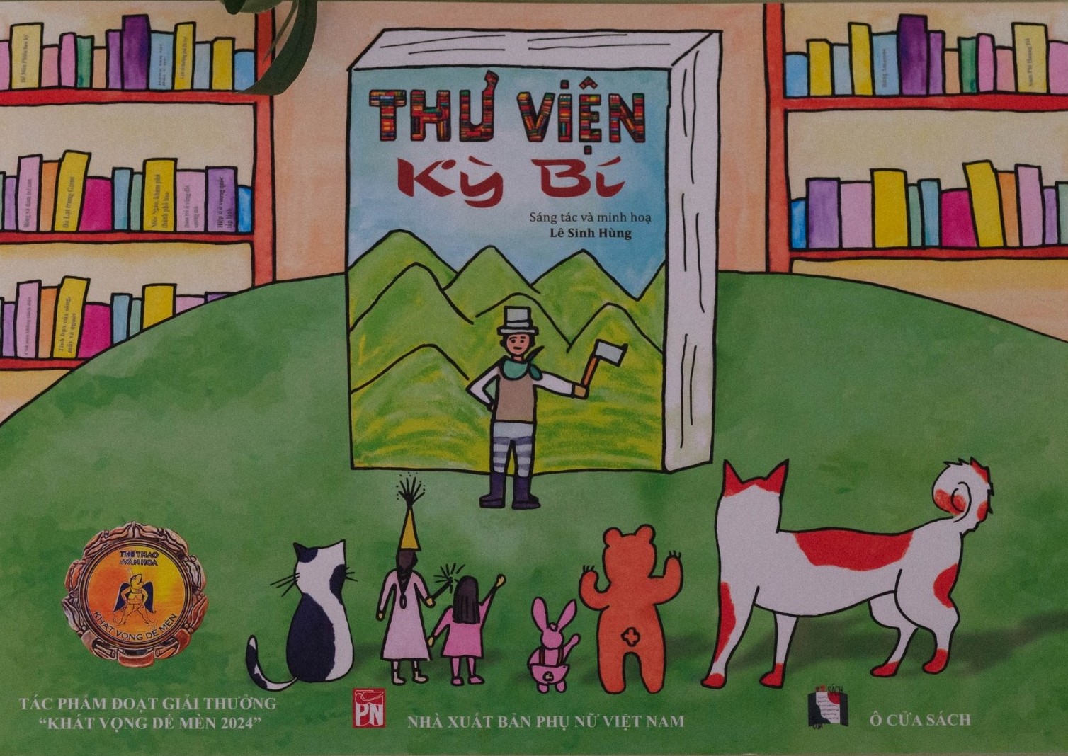 Thư viện kỳ bí do nhà xuất bản Phụ nữ Việt Nam ấn hành