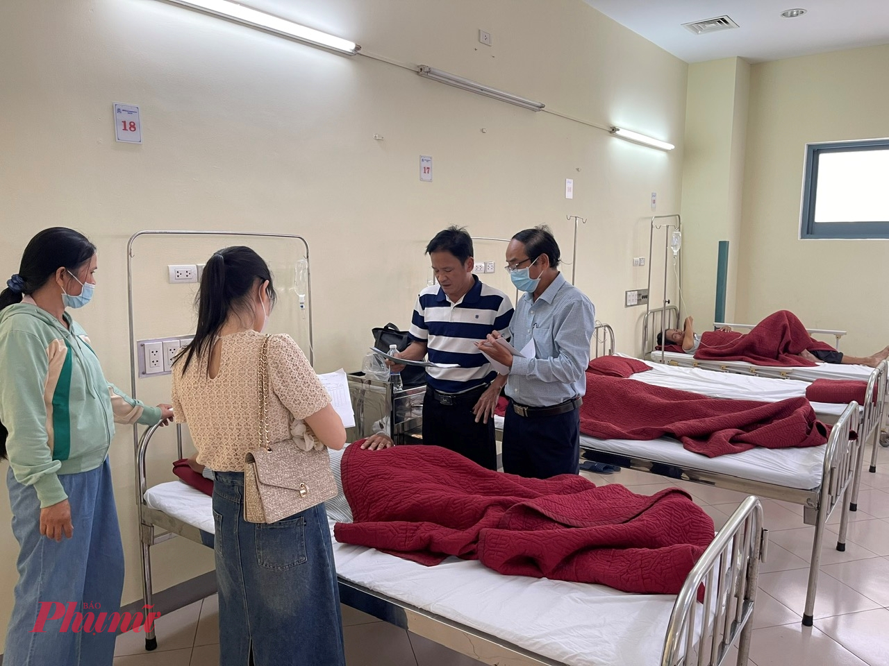 Lực lượng chức năng tiếp xúc, xác minh thông tin người bệnh