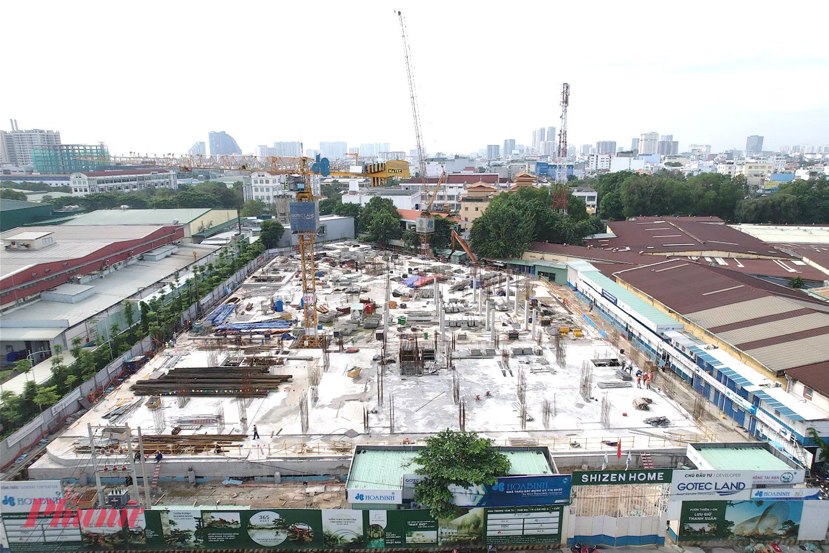 Dự án Khu trung tâm thương mại và căn hộ cao cấp trên đường Bến Nghé, Tân Thuận Đông, quận 7 (Shizen Home)
