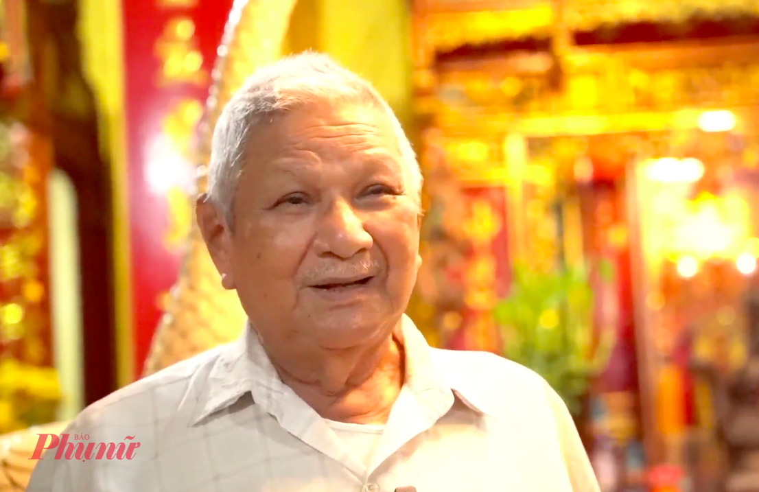 Phường Xuân Hòa - TPHCM: Nơi lưu ký ức giữa lòng đô thị Ông Nguyễn Văn Châu – Trưởng ban Quý tế Đình Xuân Hoà. Ảnh: Thành Lâm.