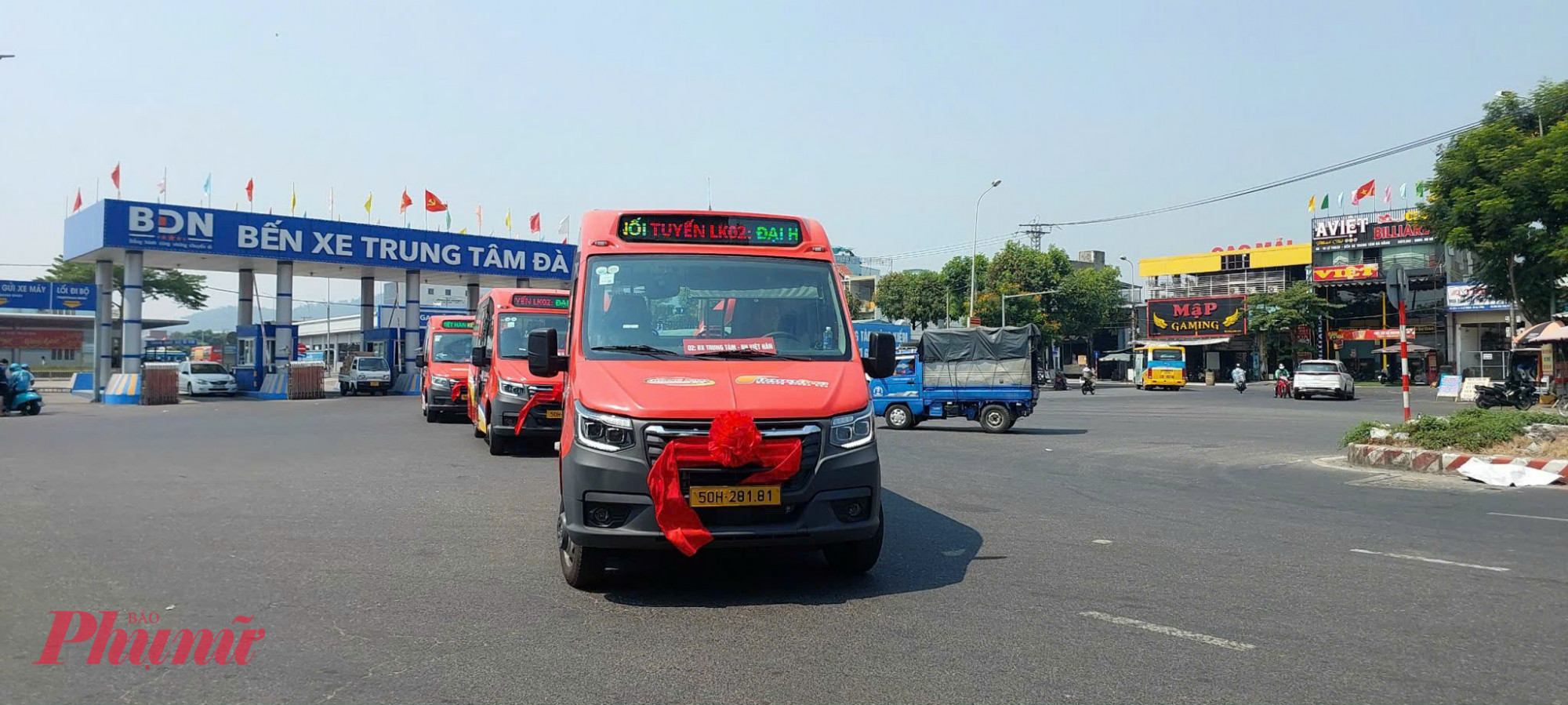 Hai tuyến xe buýt số 02 và 21 sẽ ưu tiên phục vụ cán bộ từ tỉnh Quảng Nam cũ ra Đà Nẵng làm việc