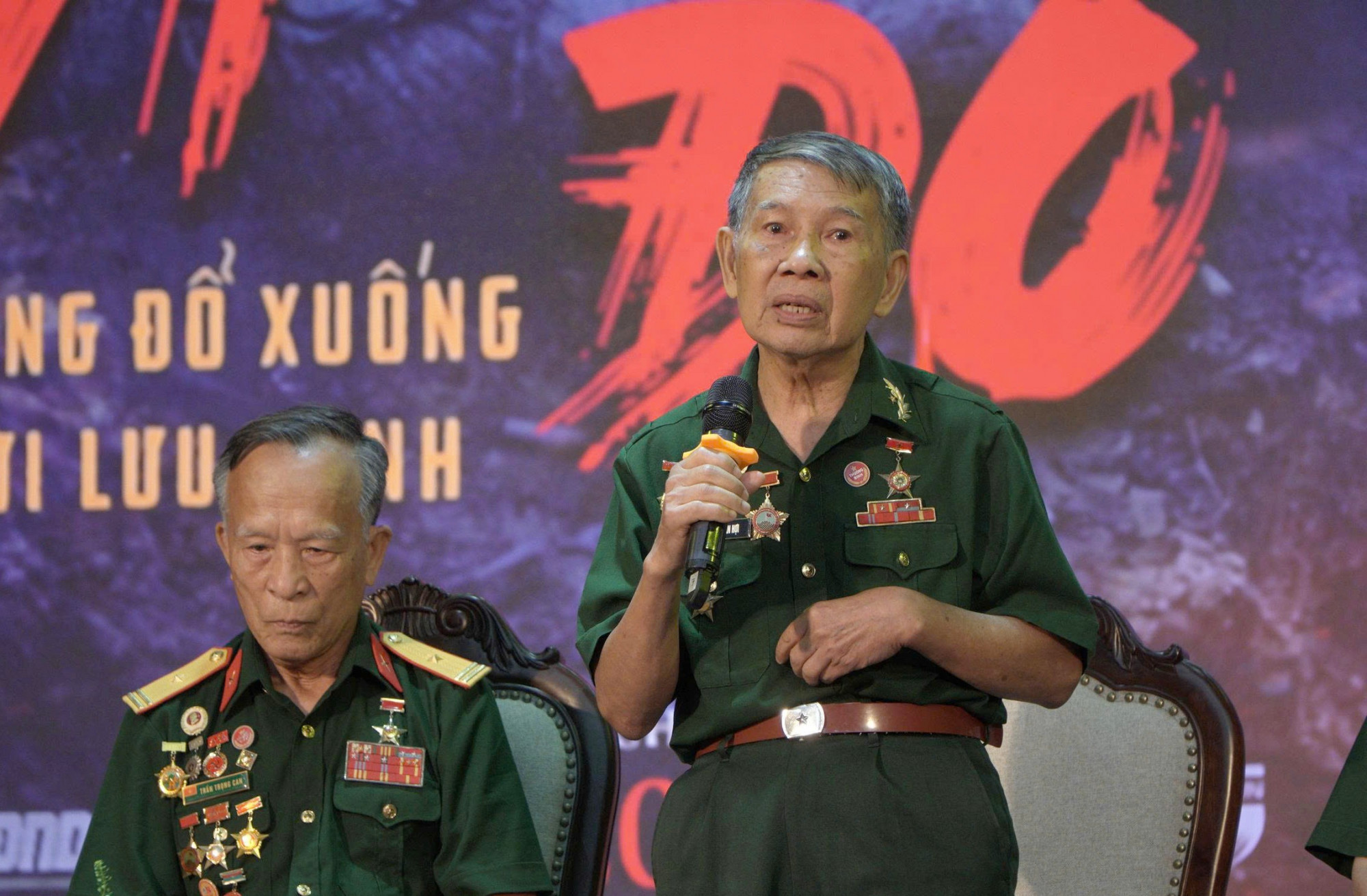Ông Ngiuyễn Văn Hợi, Trưởng ban liên lạc Tiểu đoàn K3 - Tam Đảo. Ảnh: Du Nguyên