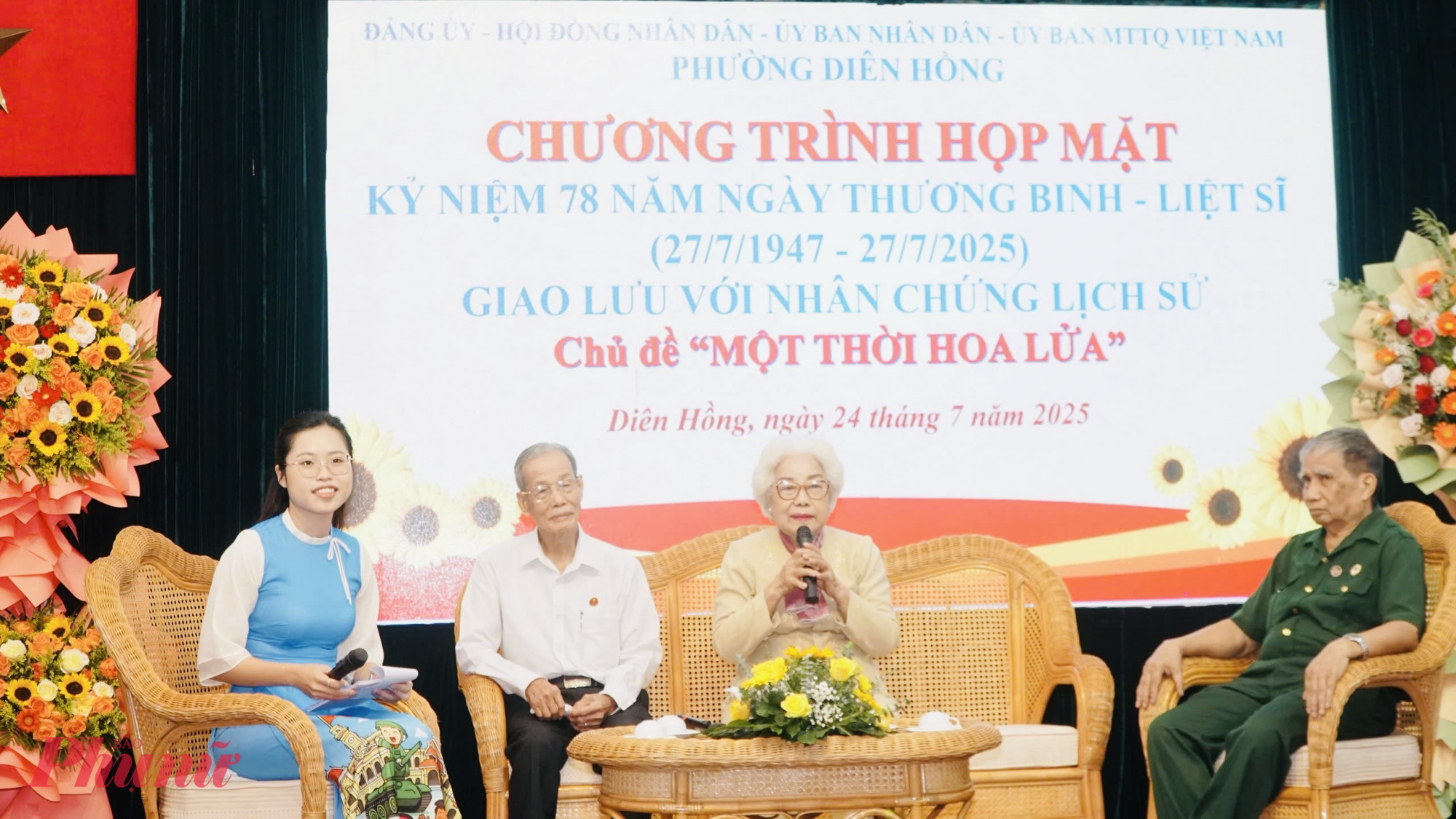 Các nhân chứng lịch sử chia sẻ về những ngày tháng tham gia cách mạng