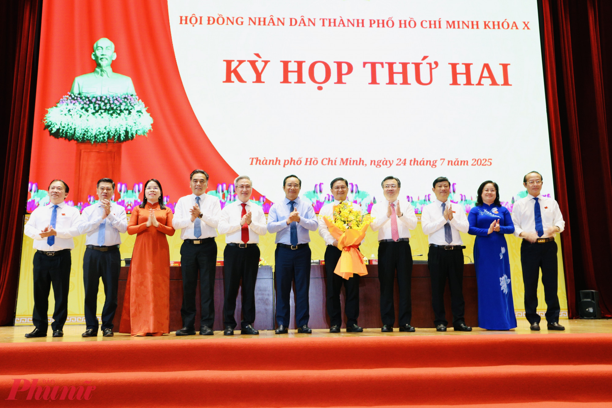 Ông Nguyễn Mạnh Cường - Trưởng Ban Tuyên giáo và Dân vận Thành uỷ TPHCM giữ chức Phó Chủ tịch UBND TPHCM - Ảnh: Ngọc Trăm