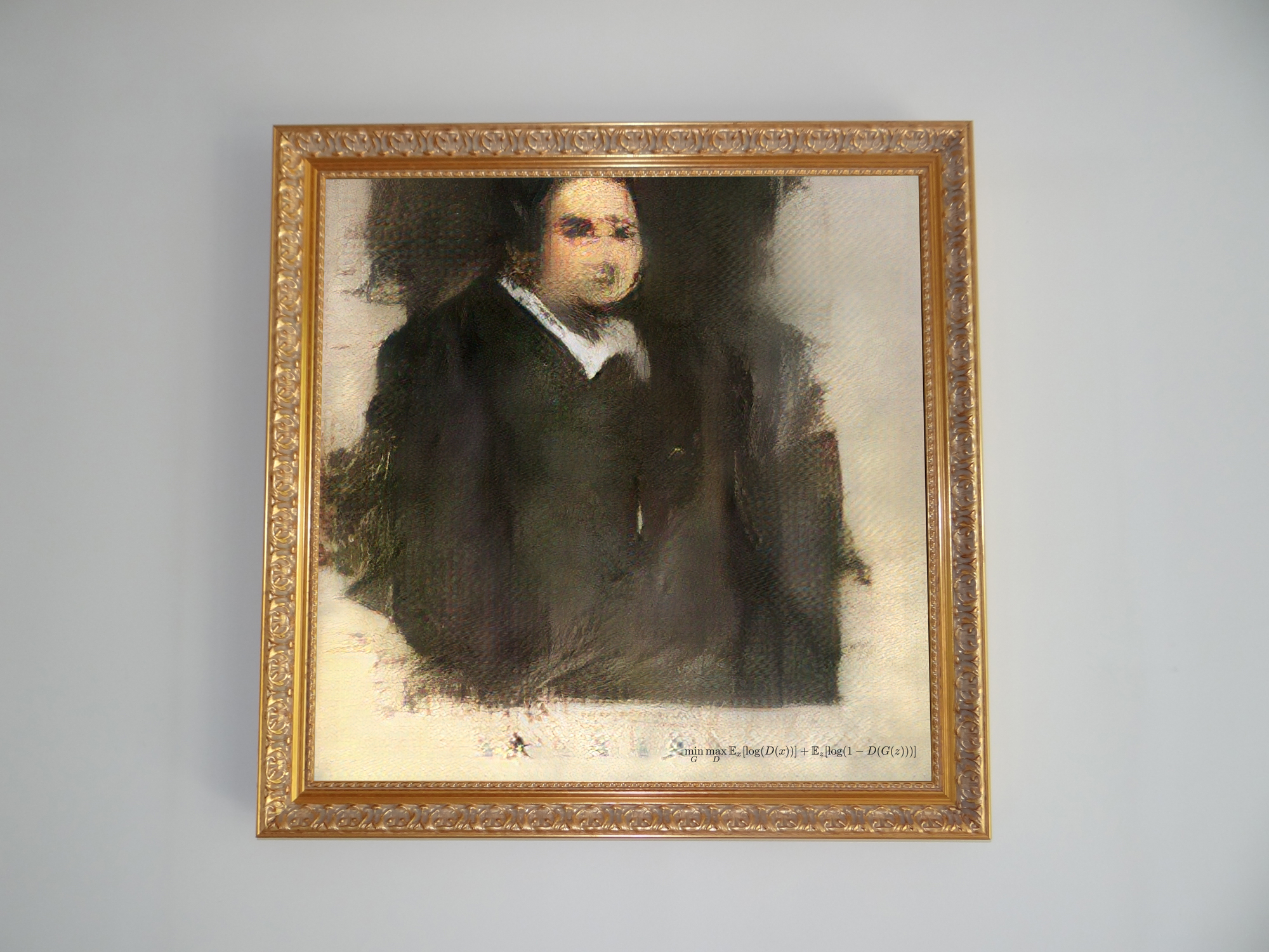 Tác phẩm Edmond de Bellamy. Ảnh: obvious-art