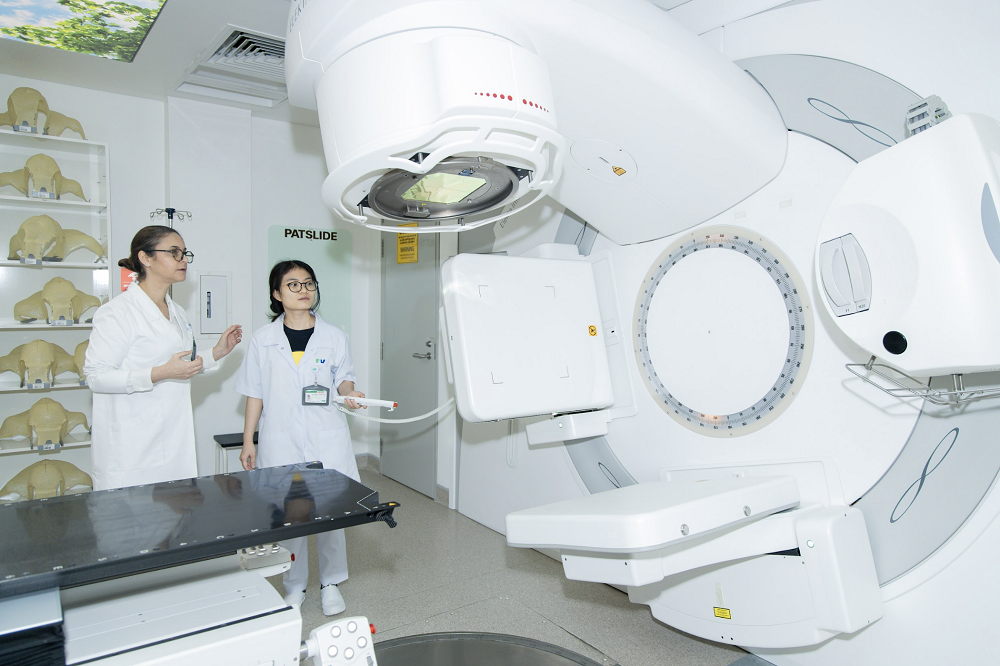 Bệnh viện FV có đầy đủ trang thiết bị hiện đại, áp dụng các kỹ thuật tiên tiến trong điều trị ung thư - Ảnh:FV