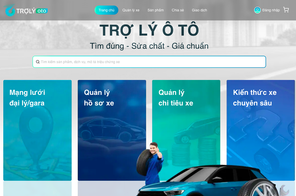 TROLYoto cung cấp tính năng hữu ích dành cho người dùng xe ô tô