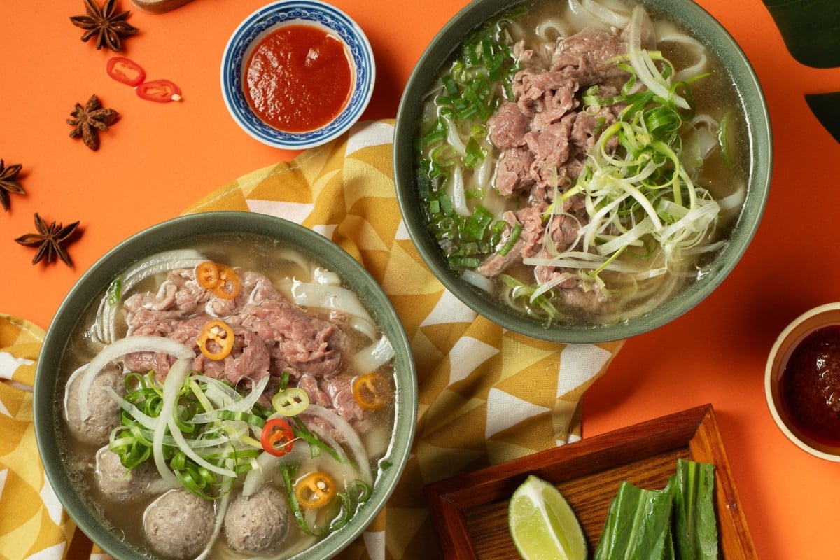 Món phở bò trứ danh ở nhà hàng Bếp Việt Nam - Ảnh: Bep/SCMP