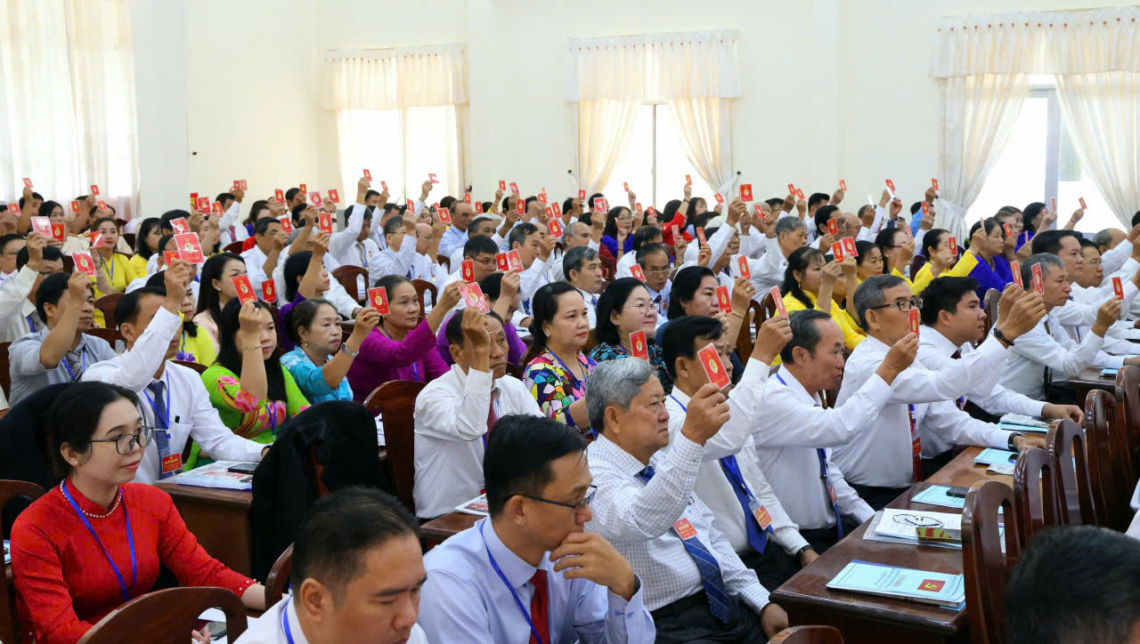 Các đại biểu tham dự đại hội... Ảnh: Trung Pham