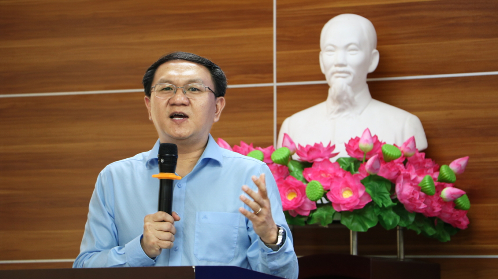 TPHCM: Tạo nguồn nhân sự AI từ những học sinh tài năng Ông Lâm Đình Thắng - Giám đốc Sở Khoa học và Công nghệ TPHCM