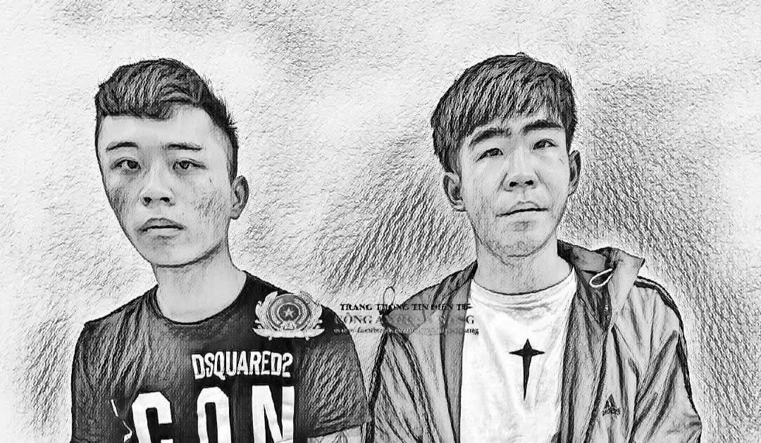 2 nghi phạm tại cơ quan công an_Ảnh: Công an Đà Nẵng.