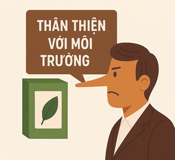 Nhiều doanh nghiệp việc thổi phồng lợi ích môi trường của sản phẩm nhằm tạo lợi thế cạnh tranh không lành mạnh