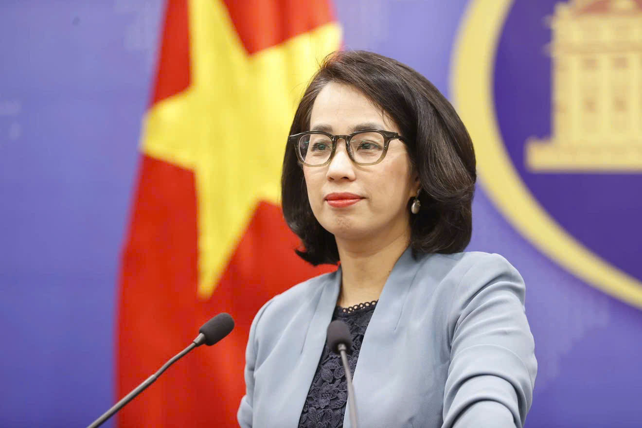 Người phát ngôn Bộ Ngoại giao Phạm Thu Hằng