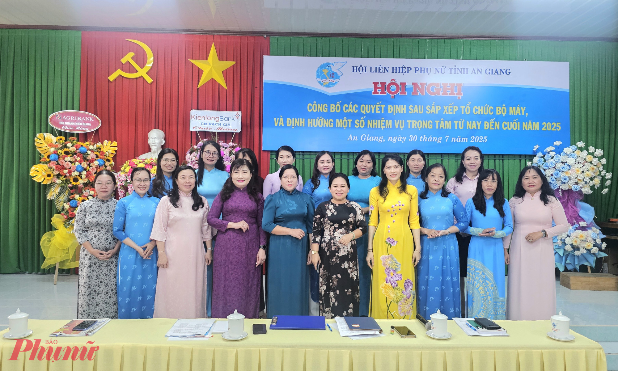 Hội LHPN tỉnh An Giang ra mắt ban chấp hành hội - Ảnh Phú Hữu