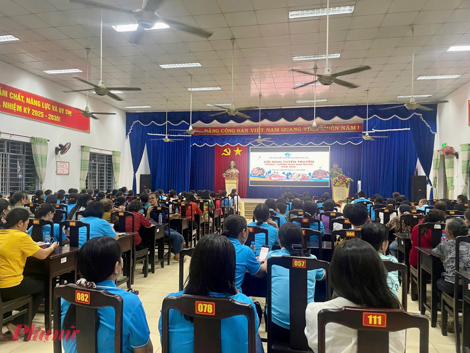 Hội LHPN phường Phú Lợi tổ chức hội nghị tuyên truyền phòng, chống mua bán người