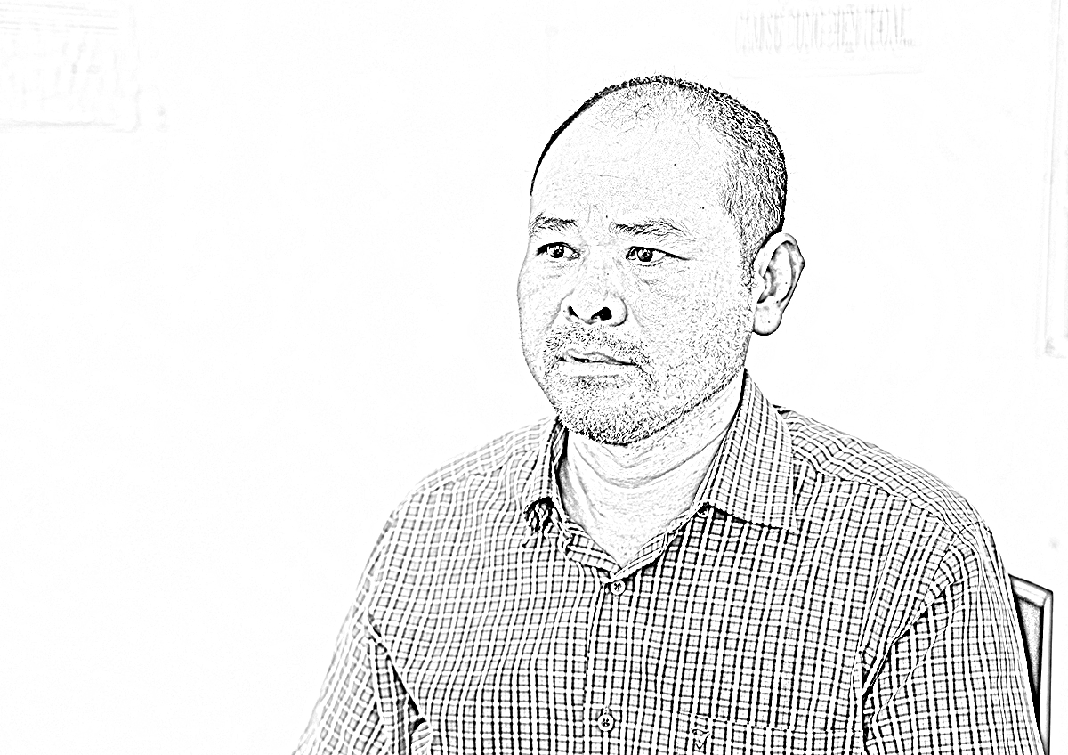 Đối tượng Danh Quanh… Ảnh: Tiến Tầm 
