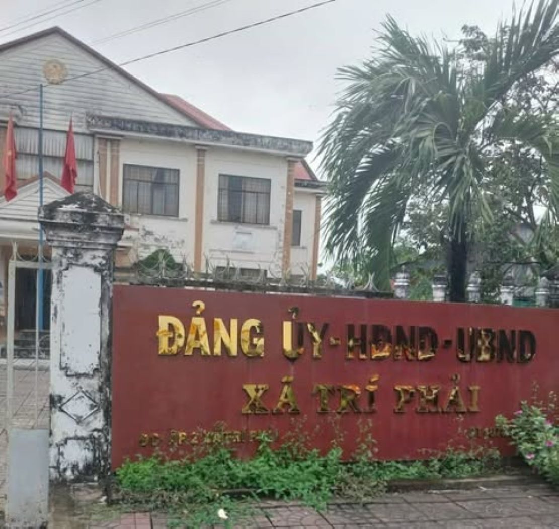 Xã Trí Phải cũ, nơi ông Huỳnh Nghĩa từng xảy ra từng sai phạm. Ảnh: Hoàng Thịnh 