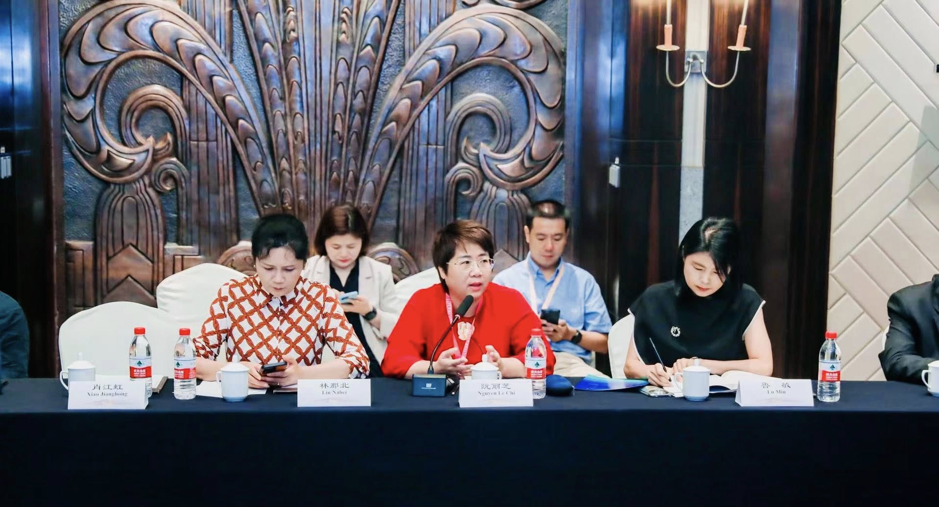 Hội thảo quốc tế về dịch văn học Trung Quốc tại TP Nam Kinh mới đây. Ảnh: Nguyễn Lệ Chi
